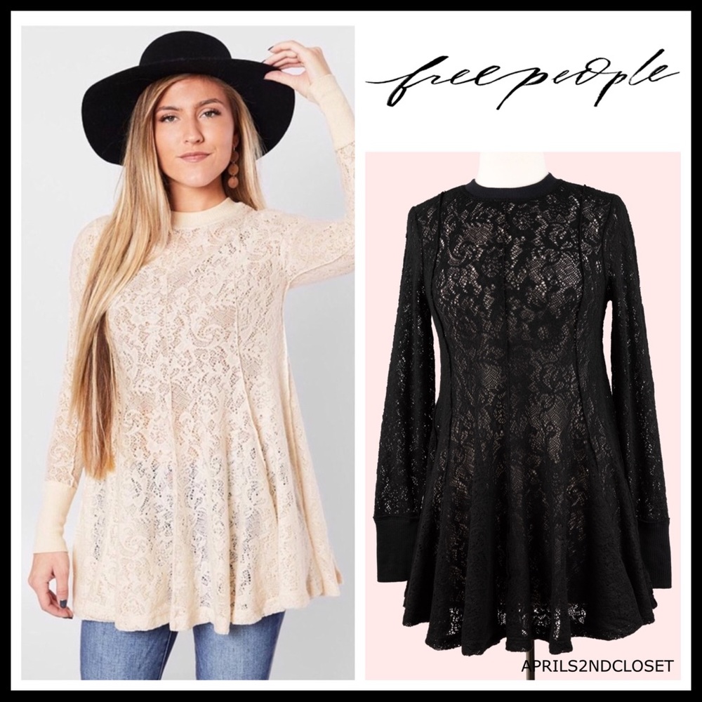 FREE PEOPLE BOHO TUNIC FLOWY A-LINE MINI DRESS A3C - Picture 1 of 16